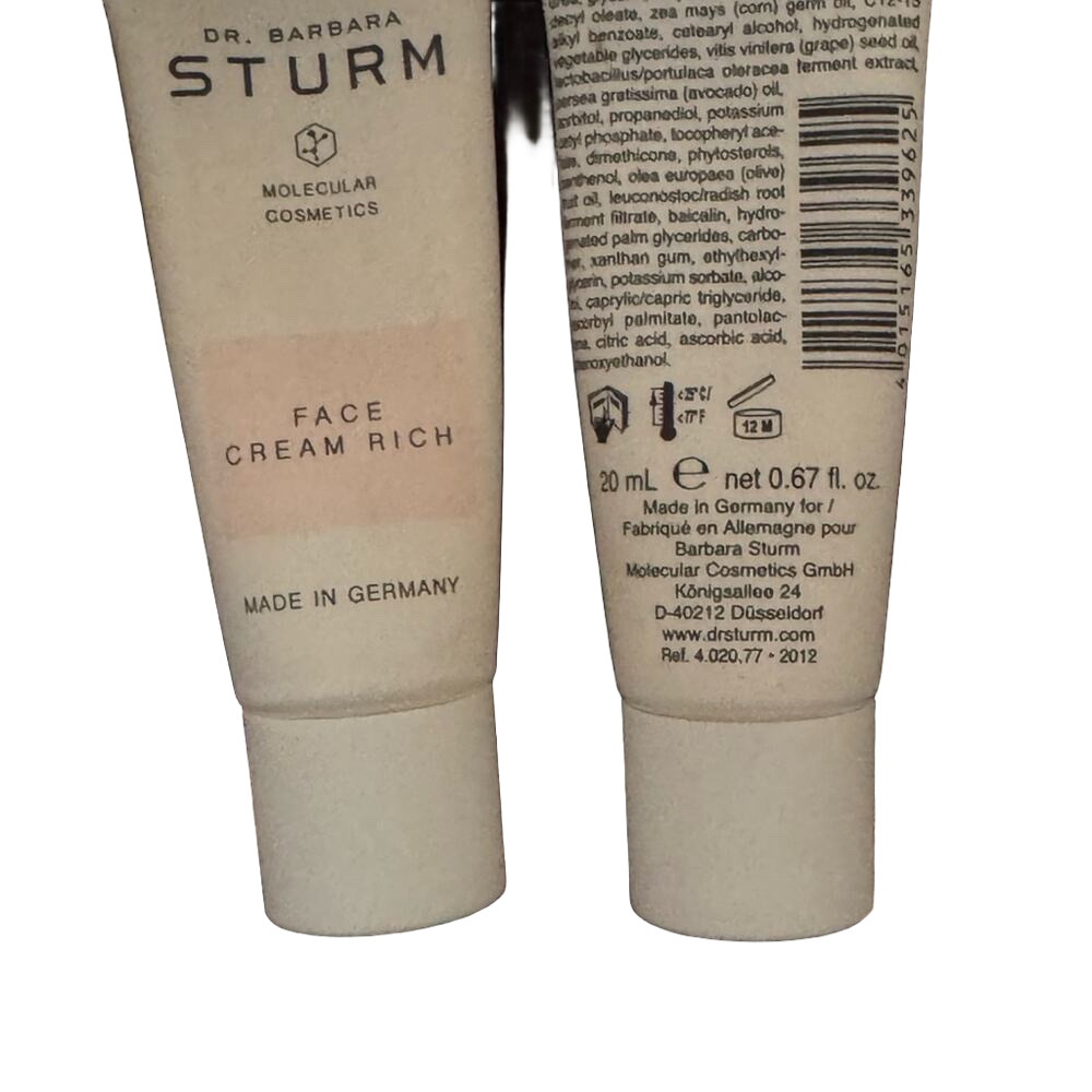 Dr. Barbara Sturm Face Cream Rich 20 ML- SOLD OUT ONLINE